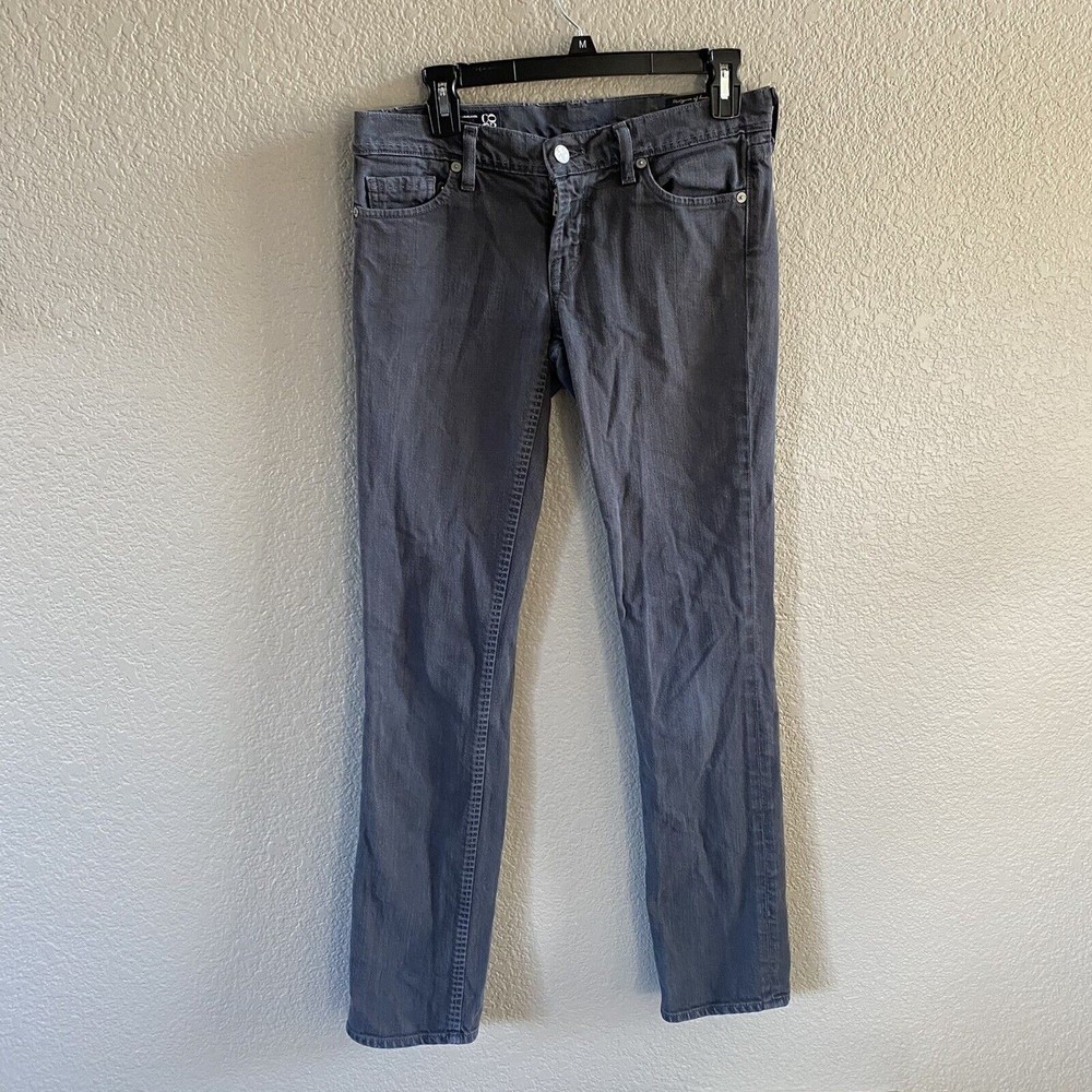 Citizens of Humanity CoOP Barneys Skinny Jeans Size 28 Gray Low Rise denim